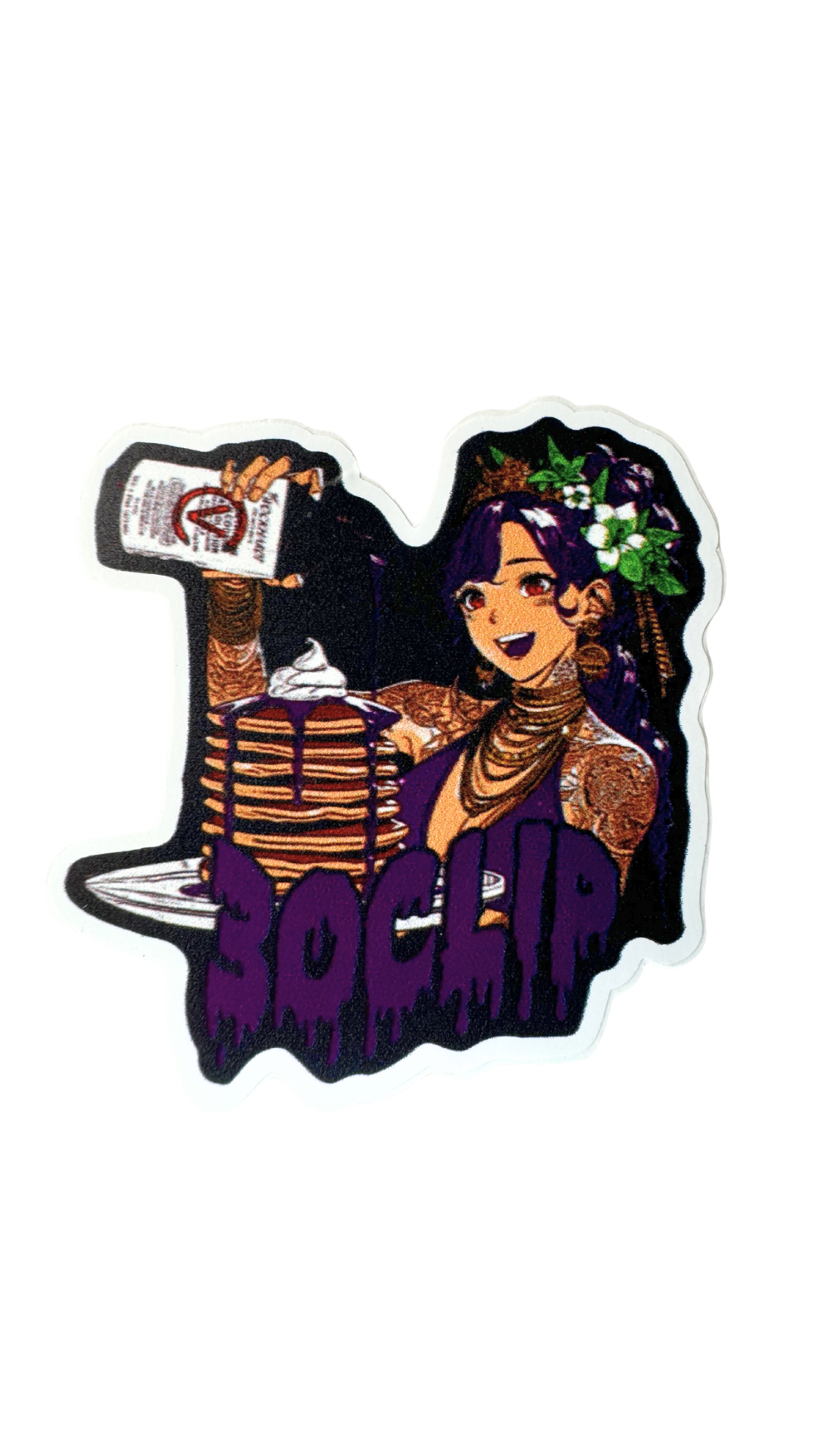 Purple Syrup 3 inch Sticker